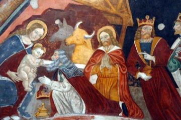 Chiesa Parrocchiale di San Gaudenzio - Particolare Affresco Interno