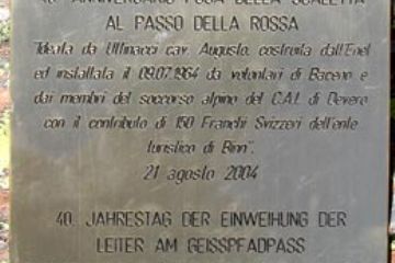 Anniversario Posa Scaletta Passo della Rossa